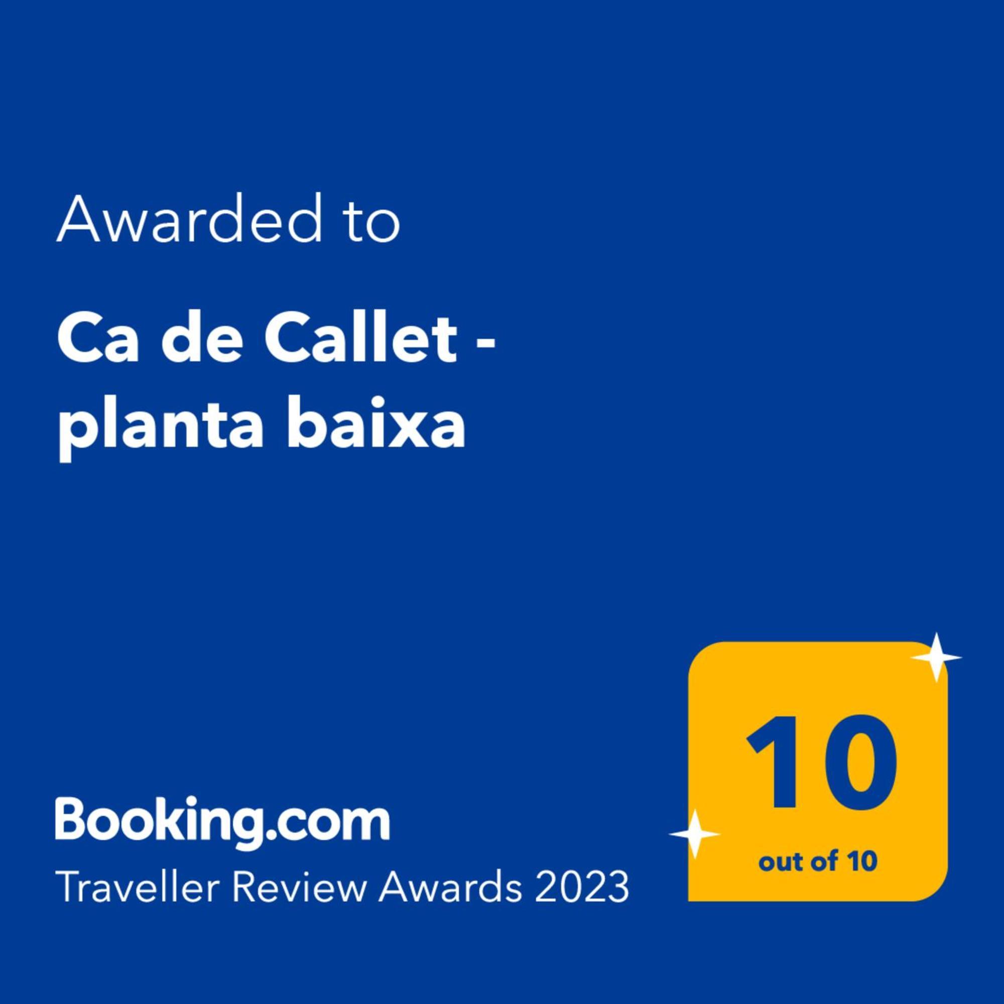 Ca De Callet - Planta Baixa Estación المظهر الخارجي الصورة
